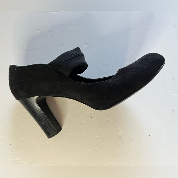 Naturalizer Women’s Black Suede Mary Jane Heels | Style: Jana | Size 8.5M - Picture 7 of 12